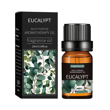 Pure Essential Oils - 10ml Aromatherapy & Massage Set