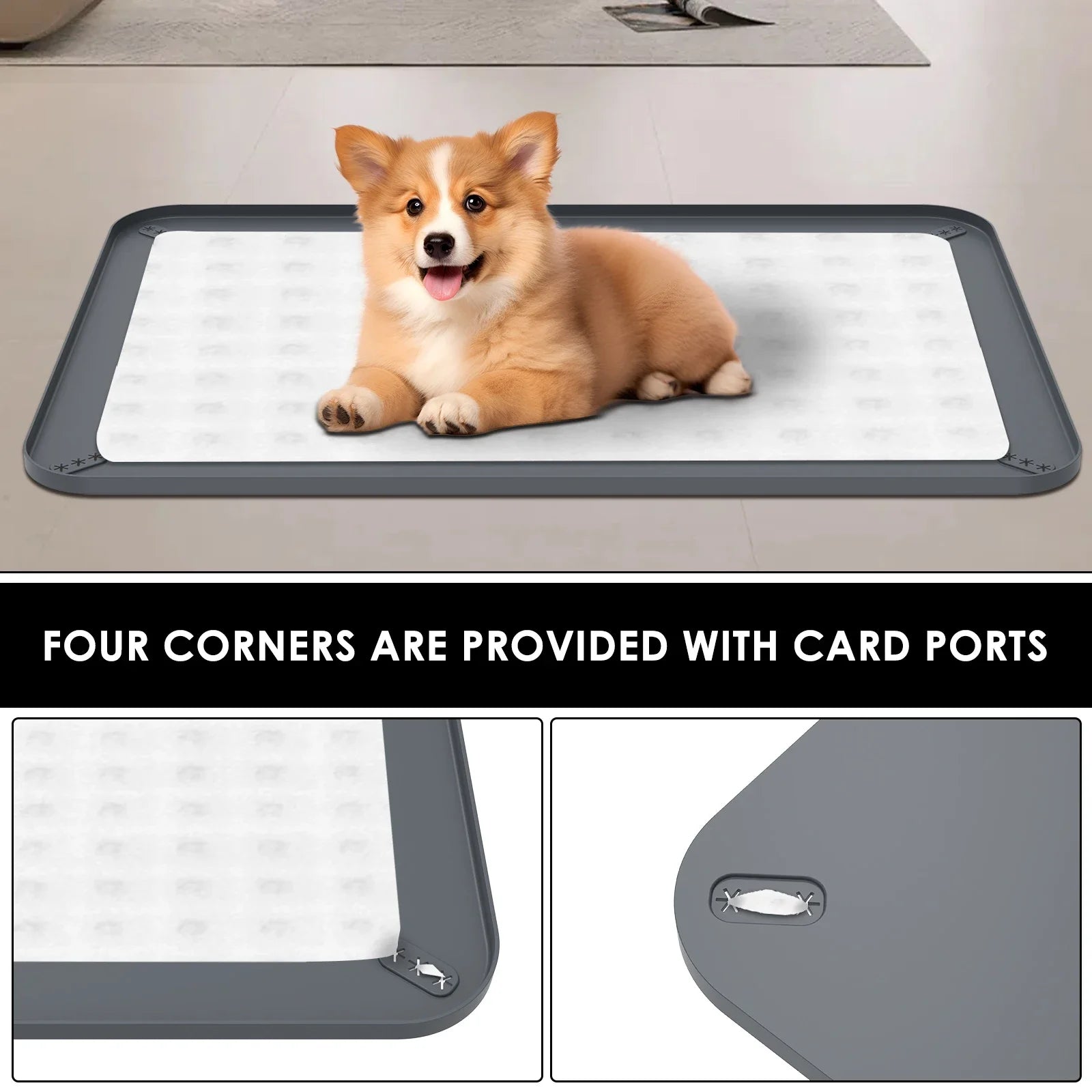 Silicone Dog Pee Pad Holder