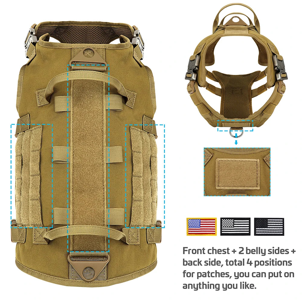 Tactical Dog Harness
