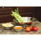 5 Piece Stainless Steel Mixing Bowl Set Durable Easy Clean Nesting