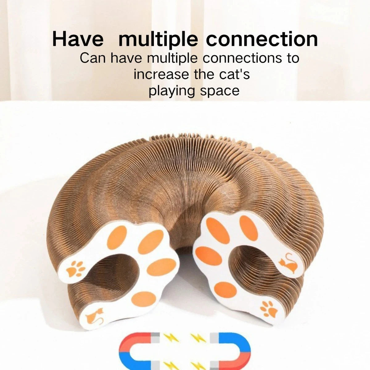 Magic Organ Cat Scratcher - Interactive Accordion Toy & Eco-Friendly Cardboard - Deribla Store