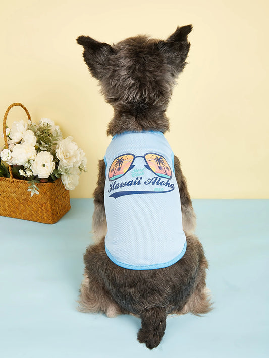 Dog Dress - Sleeveless Soft Vest T-Shirt for Small & Medium Dogs & Cats - Deribla Store