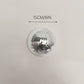 Wall Disco Ball Mirrored Designs Metallic Home Decor Mirror Ball