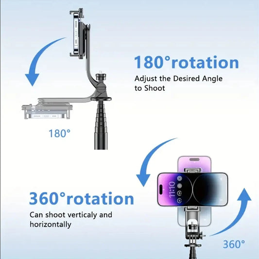 Telescopic Selfie Stick Tripod