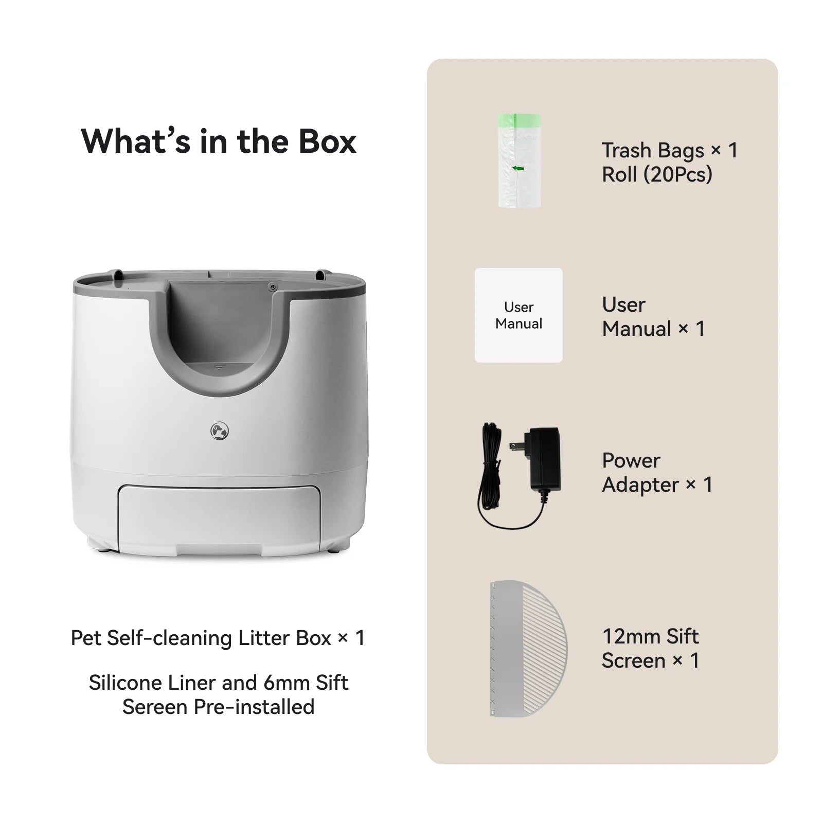 Furoomate Automatic Smart Cat Litter Box 