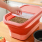 Collapsible Pet Food Storage Container