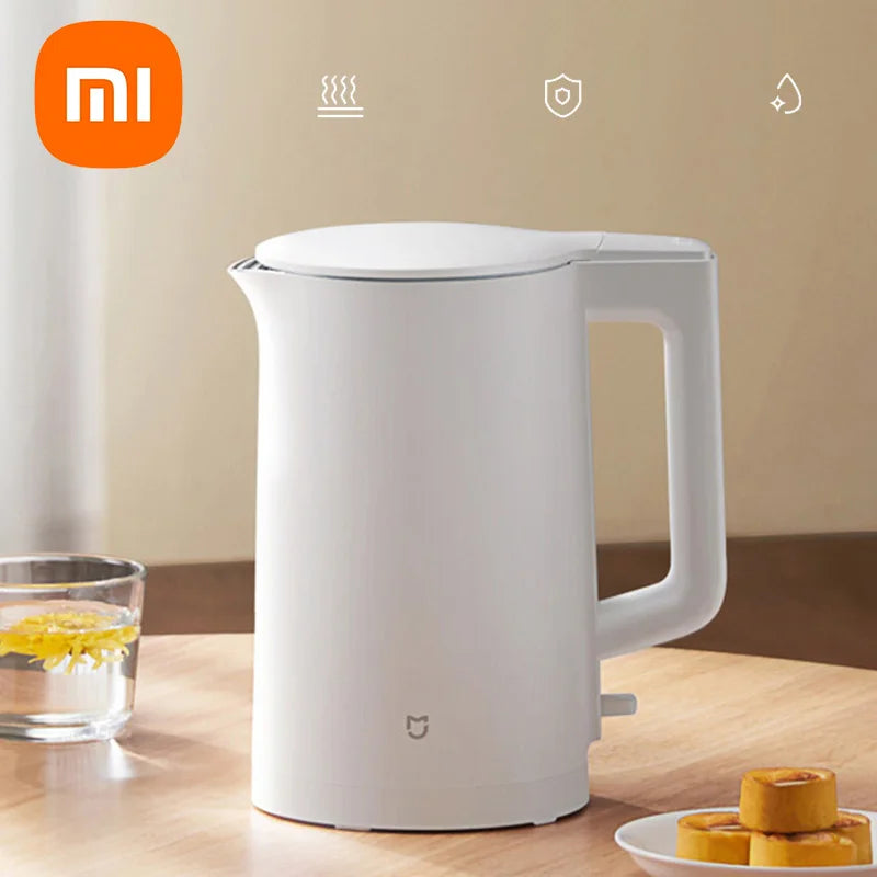 Xiaomi Electric Kettle N1 - 1500W 1.5L Double Layer with Fast Boil & Temperature Control - Deribla Store