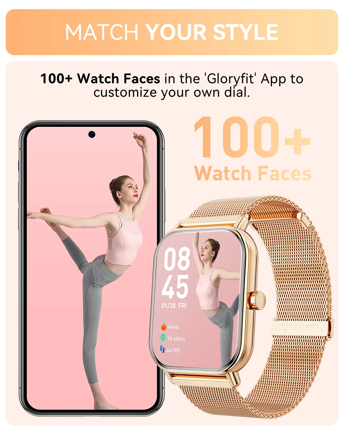 Karchilor 2025 Smartwatch, 1.85 High-Definition Large Screen