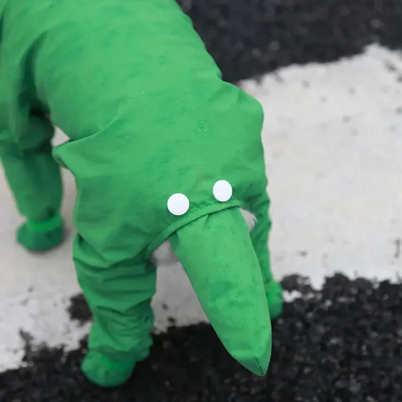 Pet Dog Raincoat - Waterproof Jumpsuit Overalls for Small Dogs & Puppies - Deribla Store