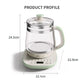 Health Pot Electric Multifunctional 2025 - Tea Kettle Set - Deribla Store