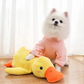 4-in-1 Stomping Duck Dog Toy - Interactive Squeaky Plush with Teeth Cleaning - Deribla Store
