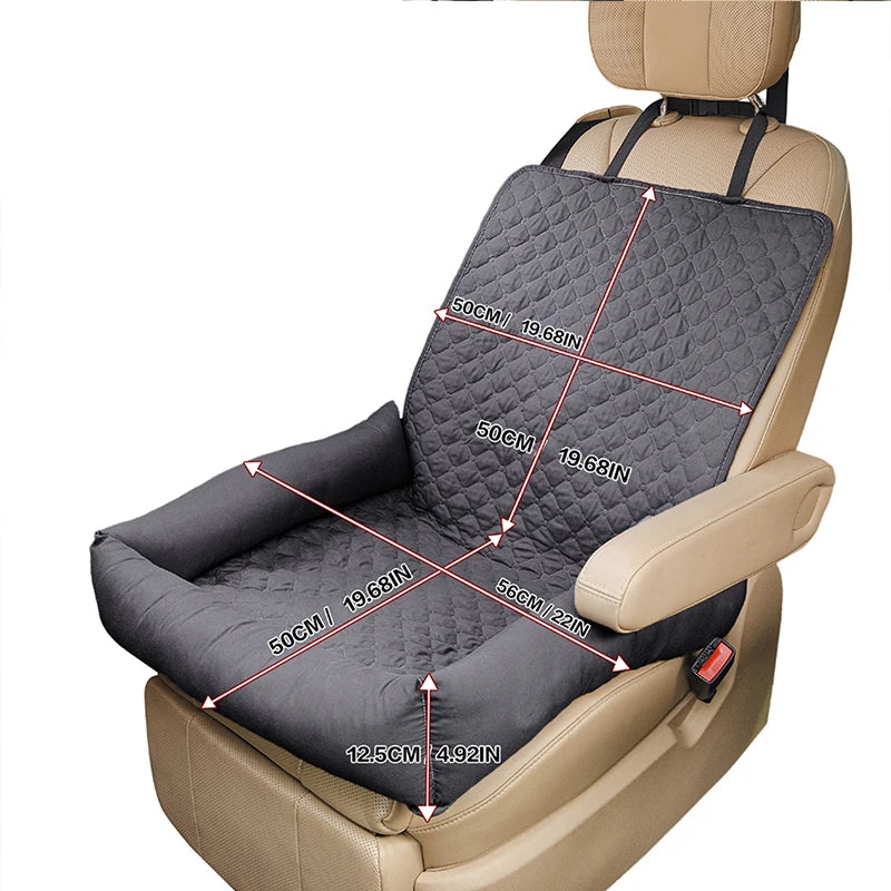 Waterproof Dog Car Seat Cover - Pet Travel Carrier Nest for Small to Medium Dogs & Cats - Deribla Store