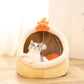 Cozy Pet Bed - Warm Washable Lounger Cushion for Cats & Small Dogs - Deribla Store