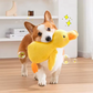 4-in-1 Stomping Duck Dog Toy - Interactive Squeaky Plush with Teeth Cleaning - Deribla Store