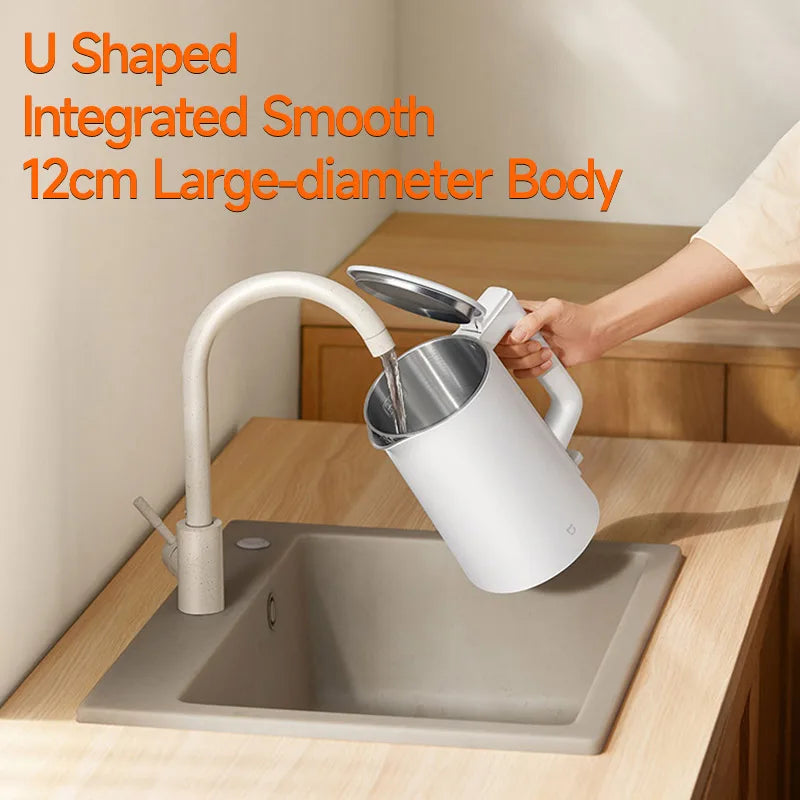 Xiaomi Electric Kettle N1 - 1500W 1.5L Double Layer with Fast Boil & Temperature Control - Deribla Store