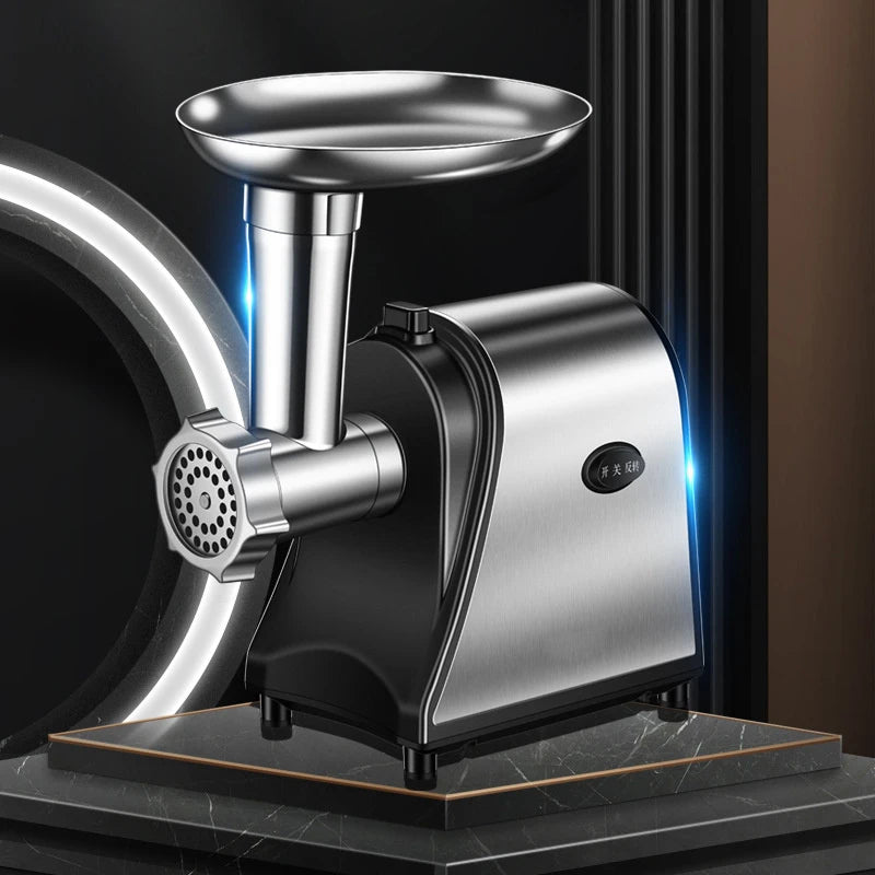 Electric Vegetable Cutter - 200W Multifunctional Slicer, Shredder & Grater with 3 or 5 Blades - Deribla Store