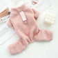 Winter Pet Plush Dog Jumpsuit