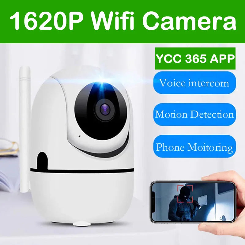 Indoor Camera 1620P WiFi - YCC365 Plus Auto Tracking Smart