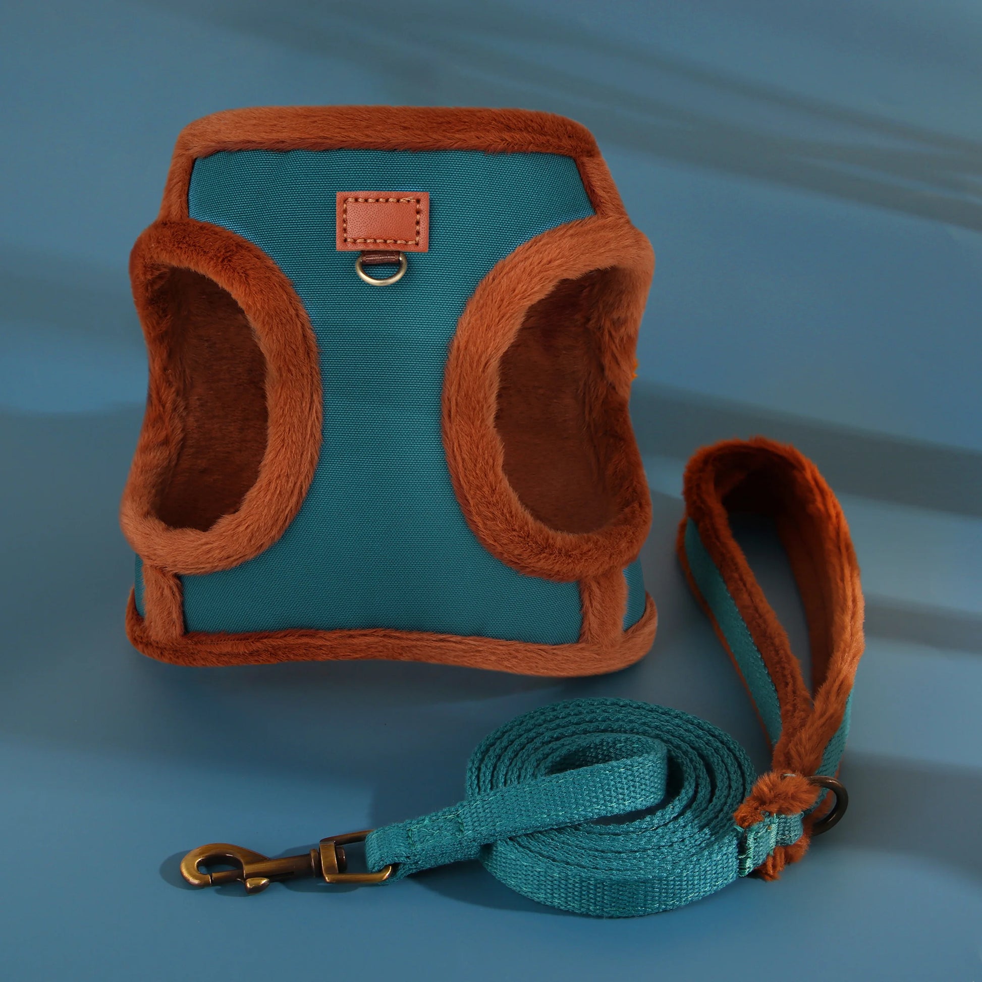 Warm Dog Harness Leash Set 