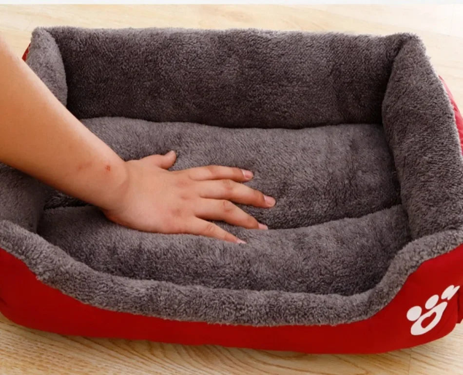 Large Square Nest Dog Bed 