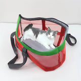 Breathable Mesh Pet Carrier Bag - Soft-Sided Sling Handbag for Small Dogs & Cats - Deribla Store
