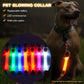 LED Dog Collar - Waterproof Glowing Safety Collar with USB Rechargeable Light - Deribla Store