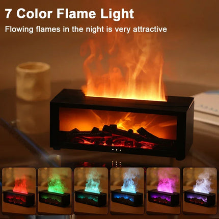 Flame Aroma Diffuser Remote Control 