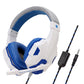 3.5mm Wired Gaming Headphones With Microphone 120° Adjustable