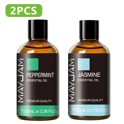 Pure Plant Essential Oil - 100ml Aromatherapy 53 Scents