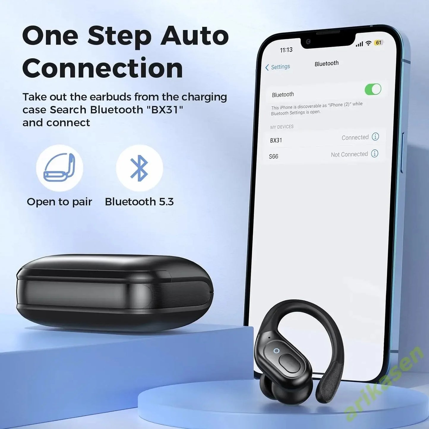 Bluetooth Wireless Earbuds 5.3