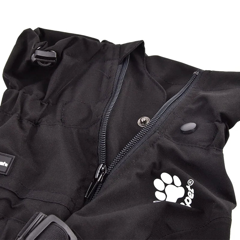 Waterproof Dog Raincoat - Reflective Winter Jacket with Hood for Small to Large Dogs - Deribla Store