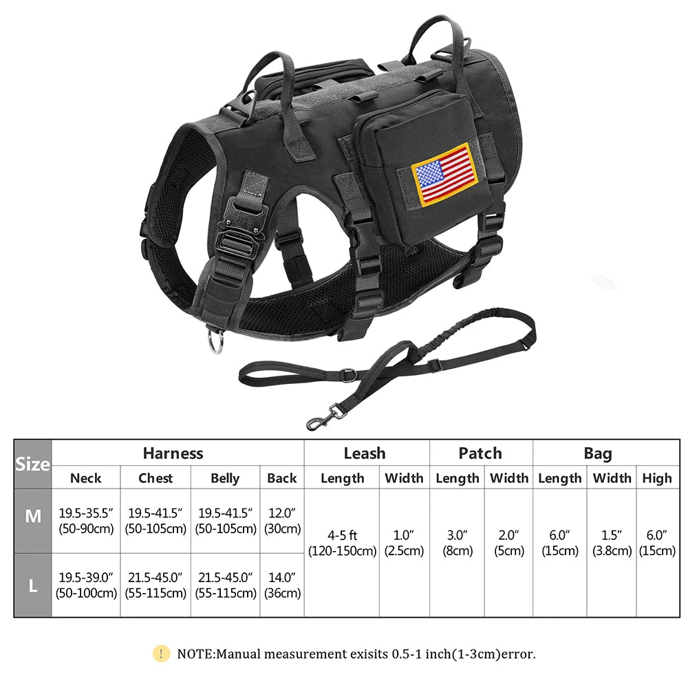 Tactical Dog Harness