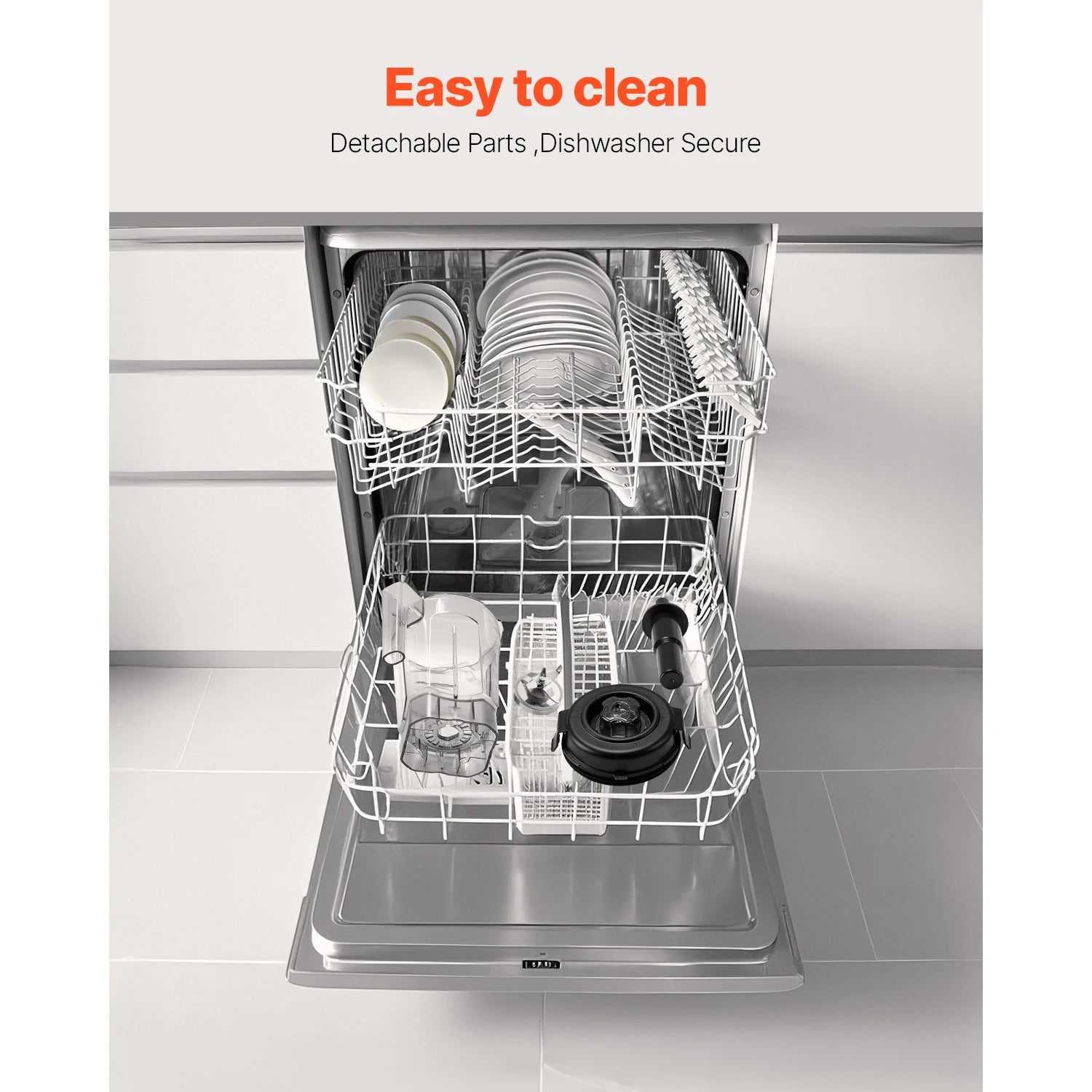 Blender 1400W 68oz SucceBuy - Smoothie Maker with Grinder - Deribla Store