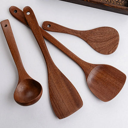 Wooden Cooking Utensils Set