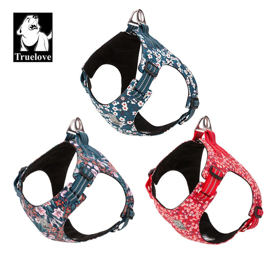 Floral Dog Harness