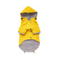 Yellow Dog Raincoat - Windproof & Waterproof Hoodie Jacket for Small to Large Dogs - Deribla Store