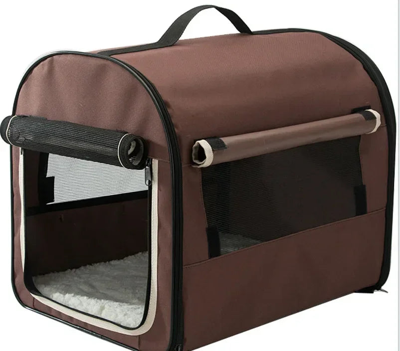 Winter Warm Pet Tent - Foldable Dog House & Cat Carrier Bed - Deribla Store