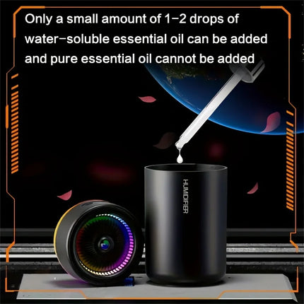 Car Humidifier Ultrasonic LED