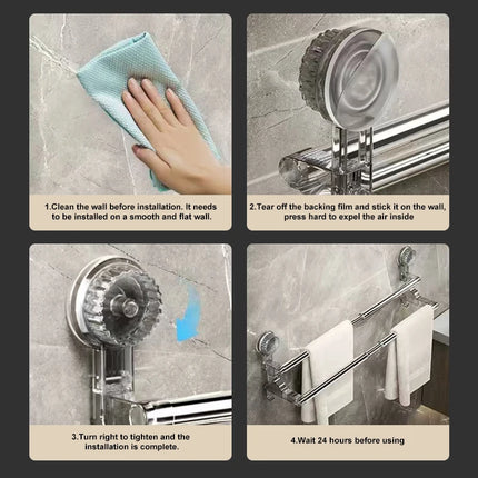 Retractable Towel Rack 