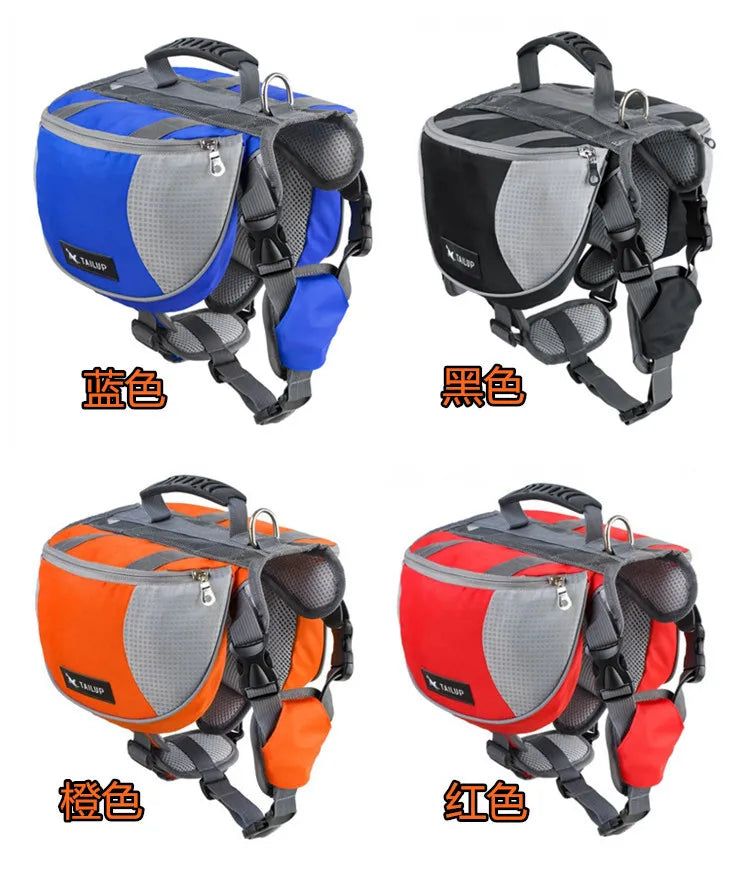 Dog Training Bag Portable - Snack Storage Travel Backpack