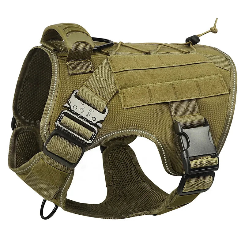 Camouflage Tactical Dog Harness 