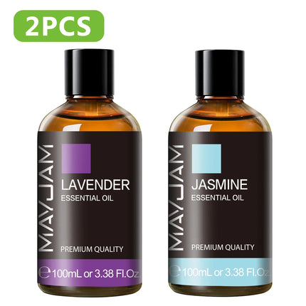 Pure Plant Essential Oil - 100ml Aromatherapy 53 Scents