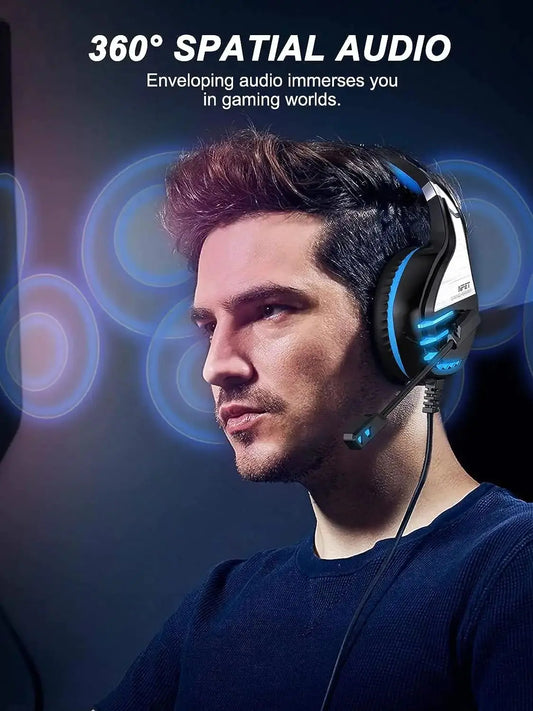 NPET HS10 3.5mm Wired Gaming Headphones With Microphone