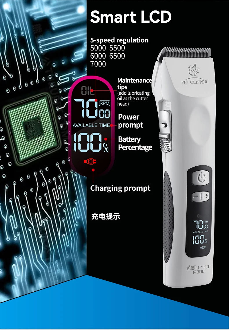 Pet Grooming Clipper 