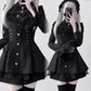 Y2k Aesthetic Lolita Style Bow Dress Shorts Set Japanese Women