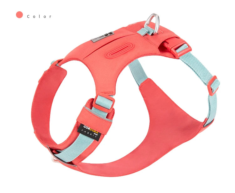 No-Pull Dog Harness - Reflective Nylon with Pocket & Adjustable Fit - Deribla Store