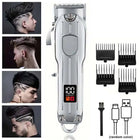 Hair Clipper & Beard Trimmer Set - Rechargeable Barber Kit