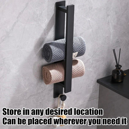 No-Drill Towel Bar