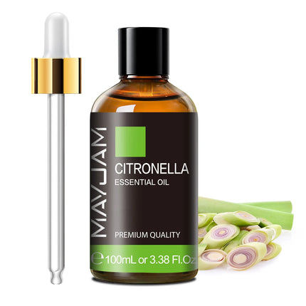 Pure Plant Essential Oil - 100ml Aromatherapy 53 Scents