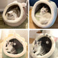 Cozy Pet Bed - Warm Washable Lounger Cushion for Cats & Small Dogs - Deribla Store